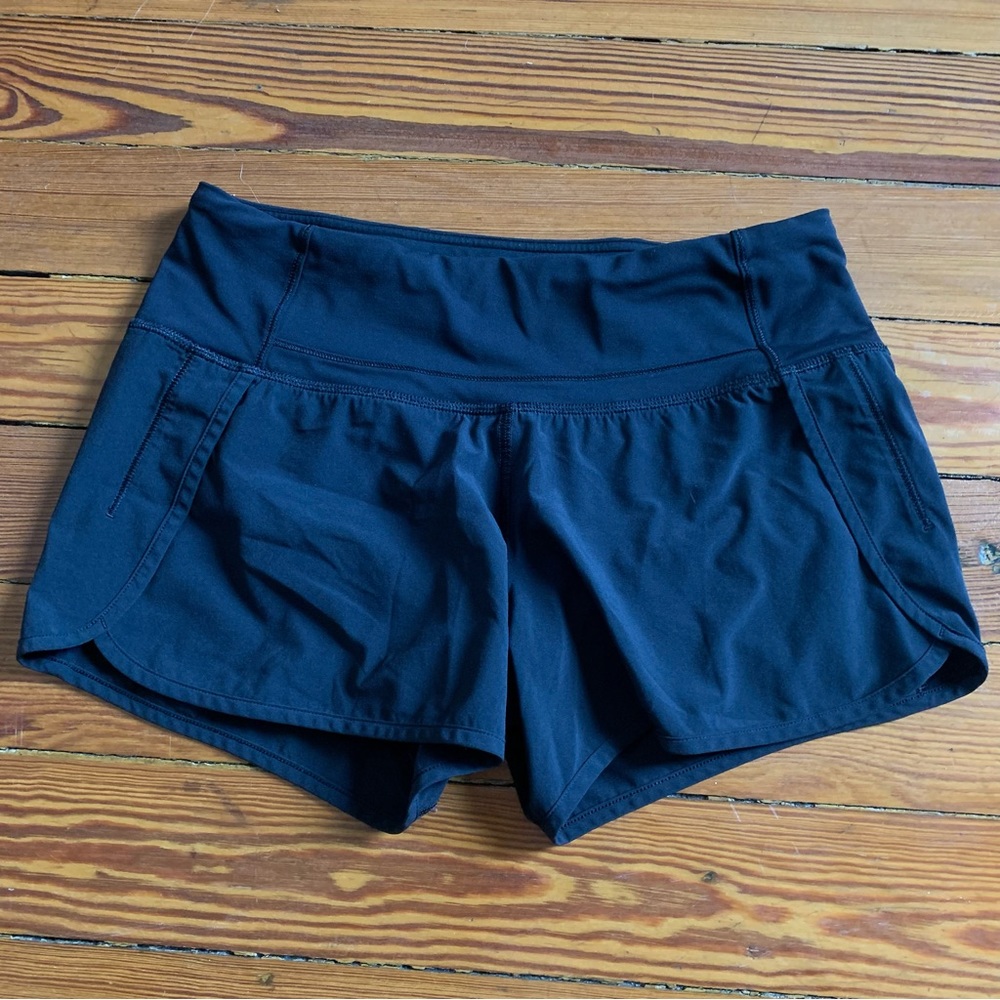 Lululemon  Run Times Short Size 4 Shorts Black